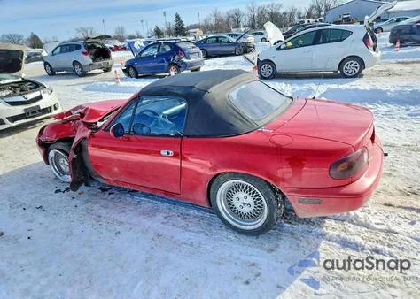 1990 Mazda Mx-5 Miata z USA, uszkodzony, nr VIN JM1NA3513L0131661